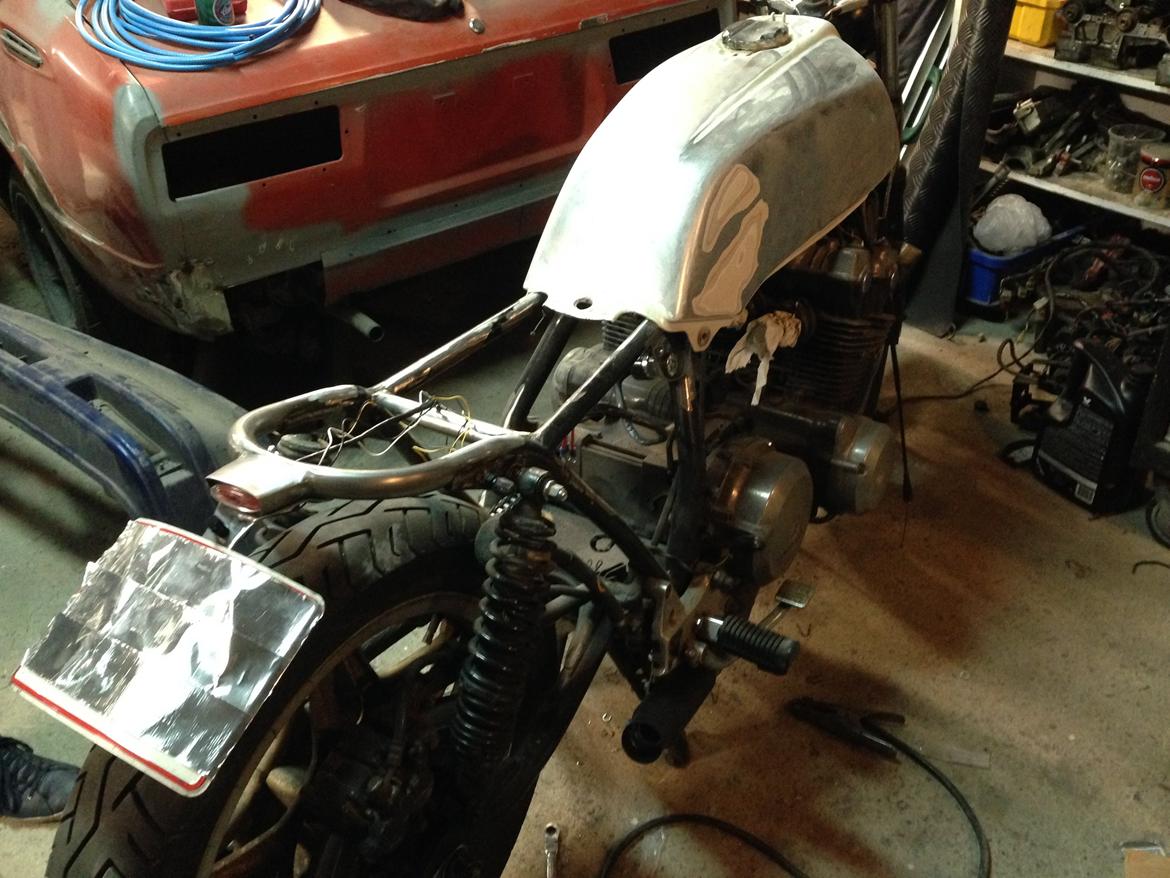 Honda cb 750 f    "caferacer" billede 14