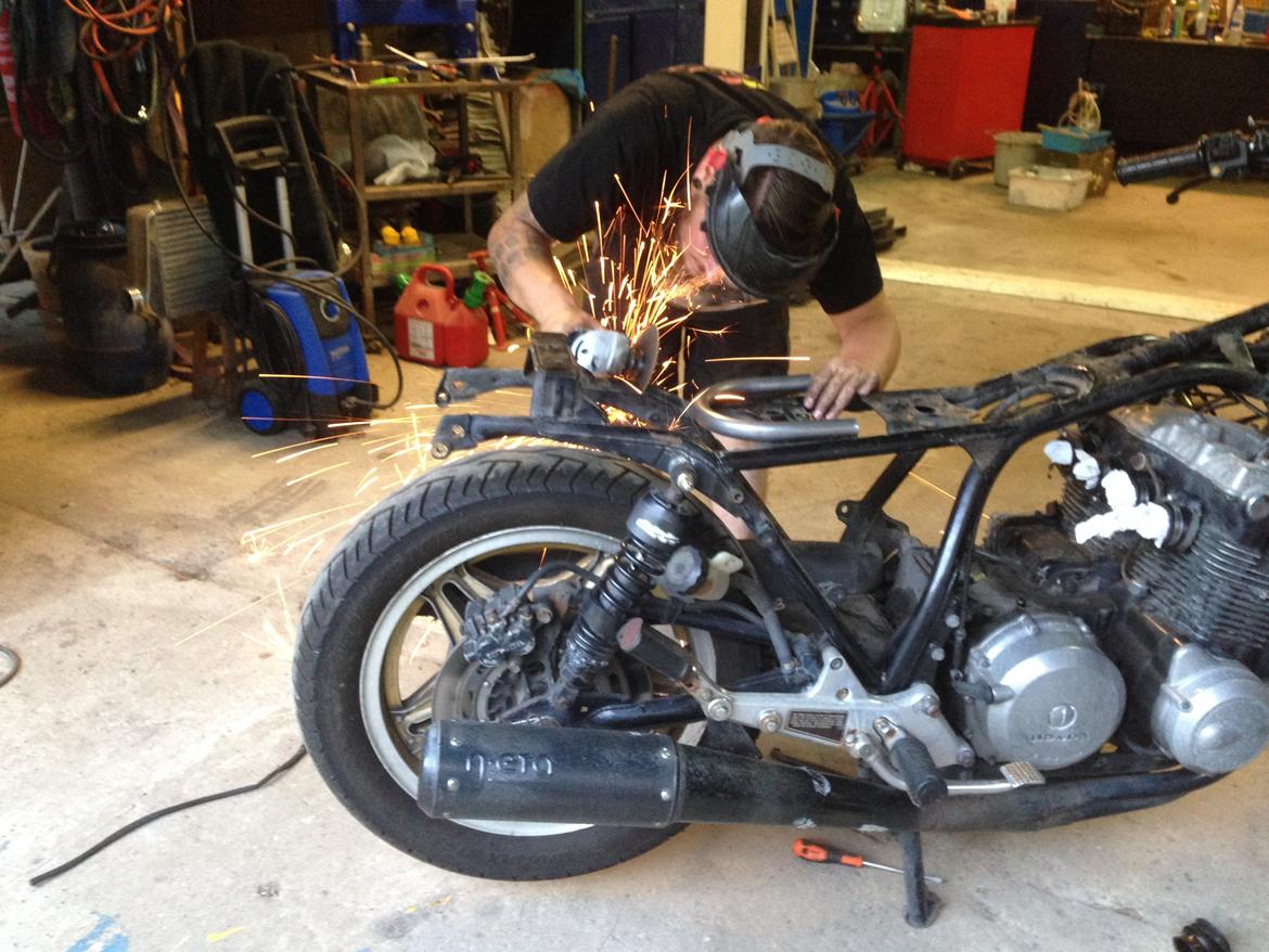 Honda cb 750 f    "caferacer" billede 9