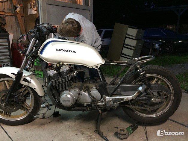 Honda cb 750 f    "caferacer" billede 11