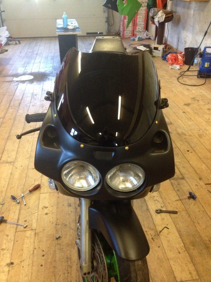 Kawasaki ZXR750 H1 / H2 - Nyt kåbeglas billede 11