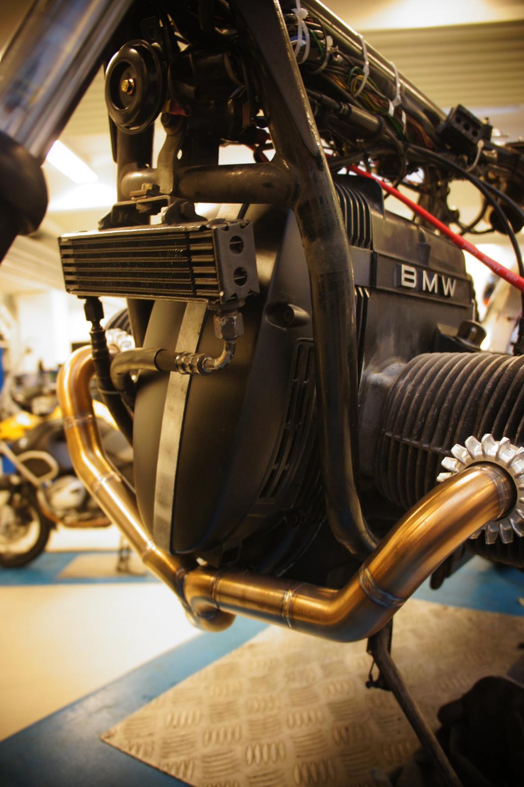 BMW R80 - Super job, som efter lidt ændringer også gav et dejligt flow! billede 7