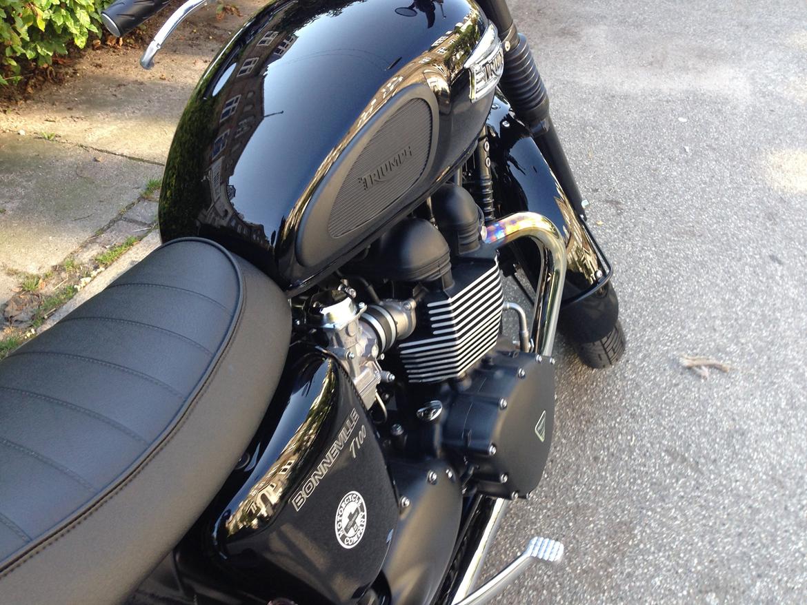 Triumph Bonneville T100 Black billede 6