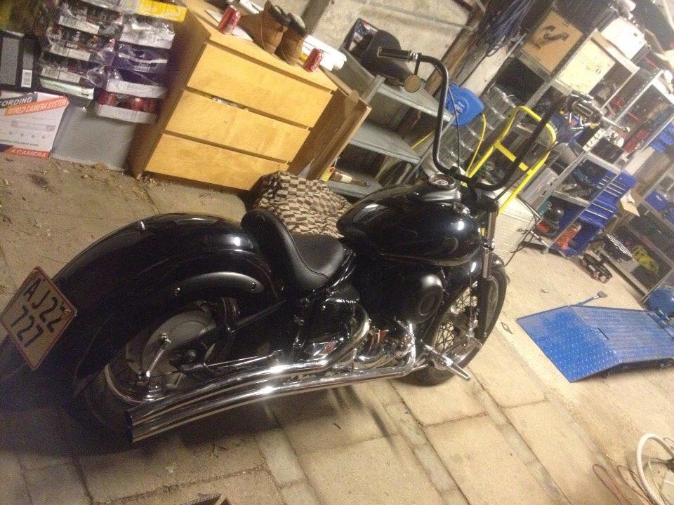 Yamaha Xvs 650 drag Star billede 8