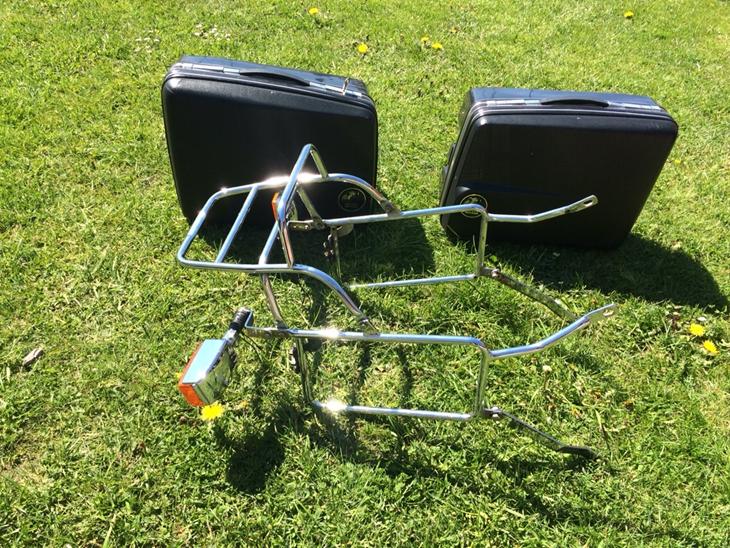Hepco og Becker tasker og rack billede 0