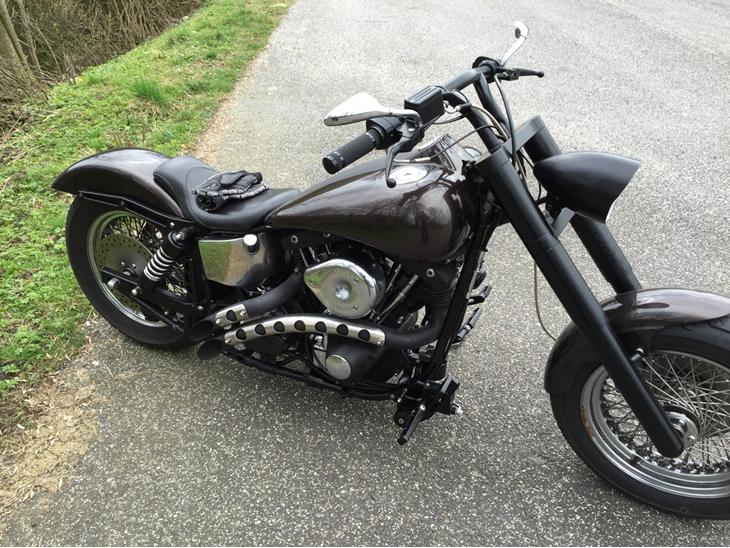 Harley Davidson Shovelhead billede 0