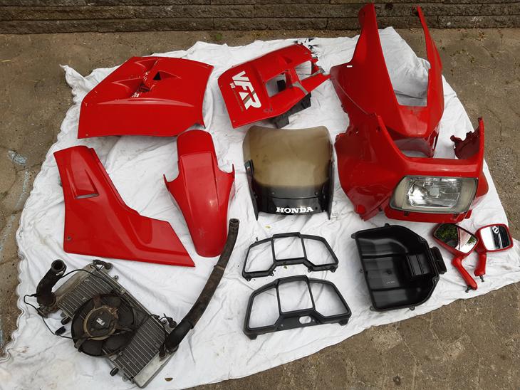 Honda VFR 750 F RC24-2 88-89, diverse dele billede 0
