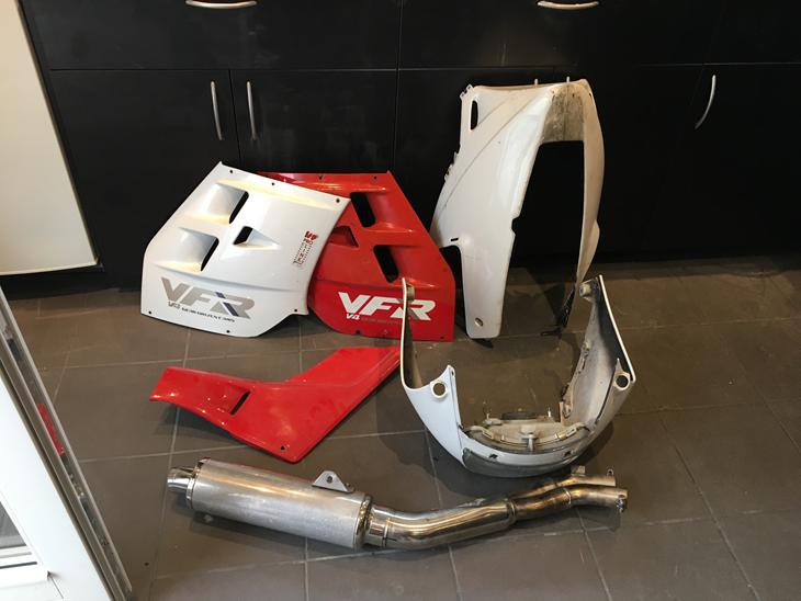 Kåbe til Honda vfr 750 88-89.. billede 0