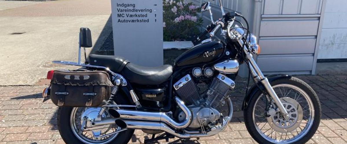 Hupe Chrom Maverick Für YAMAHA XV 125 XV 535 XV 750 Virago XV 1100 XV535