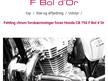 Motor bøjler Honda CB 750 Mini Bol'dor RC04