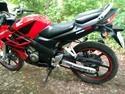 Honda CBR 125r 2006 på en fin sommerdag