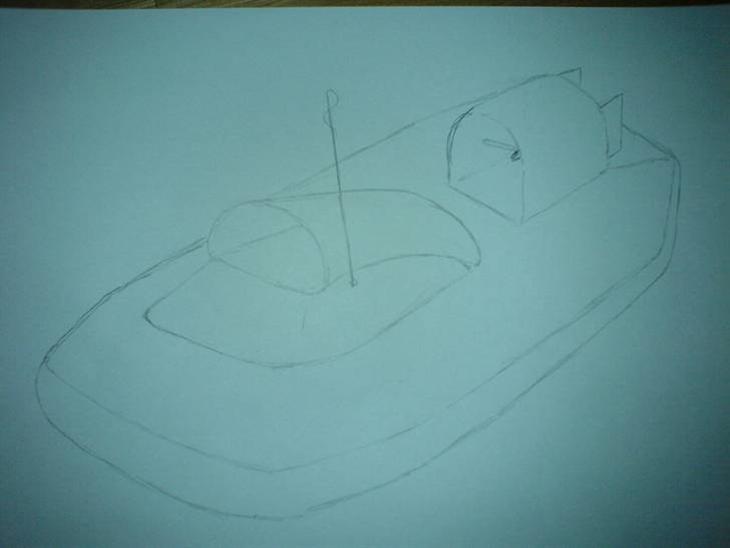 HoverCraft Fiberglass billede 0