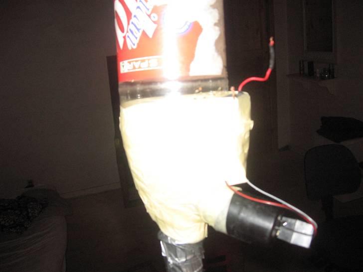 Øl-Turbo med undertryk - Motor + batt billede 1