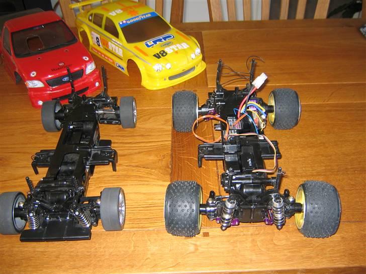 Tl-01 - HBX  Reperation af revnet chassis. billede 1