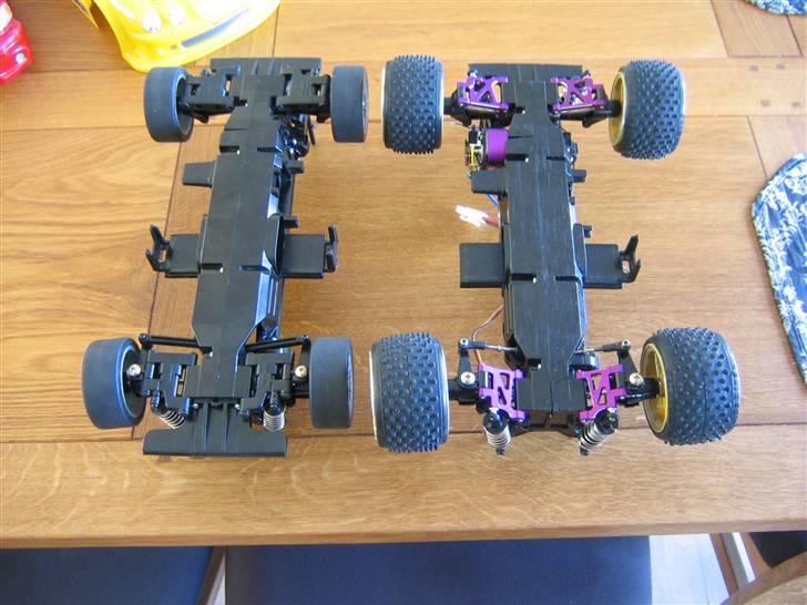 Tl-01 - HBX  Reperation af revnet chassis. billede 6