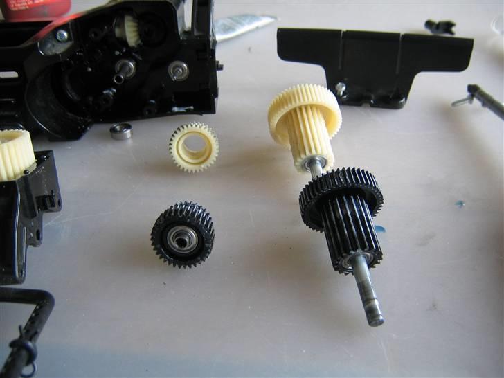 Tl-01 - HBX  Reperation af revnet chassis. billede 19