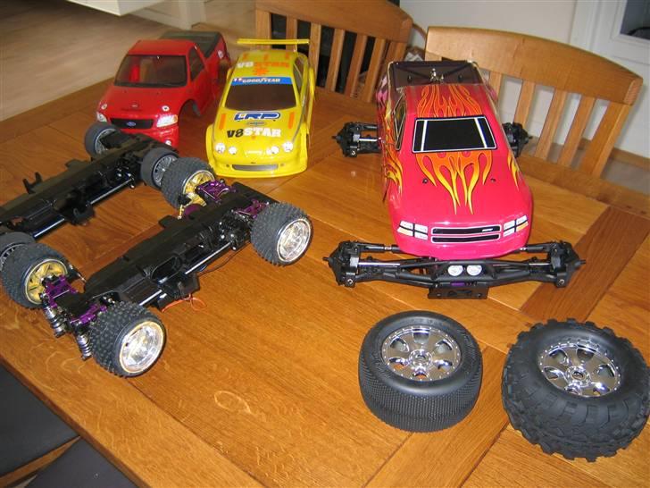 Tl-01 - HBX  Reperation af revnet chassis. billede 31