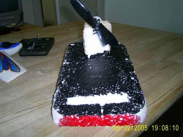 Min første hjemmelavet båd. billede 1