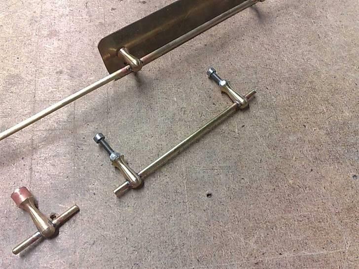 Railings samt håndtag til min Cayman Båd - Og der blev også lavet en håndtag for at metche båden billede 7