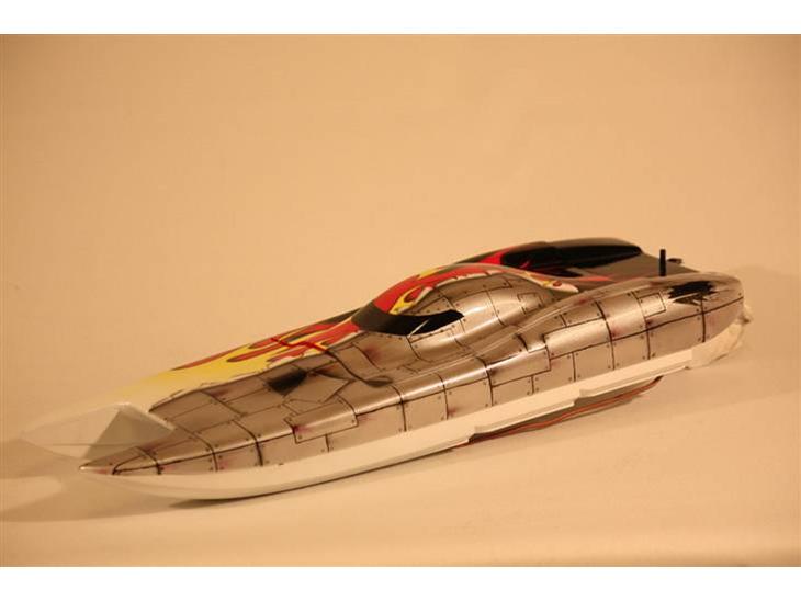 Airbrush af drifter båd billede 0