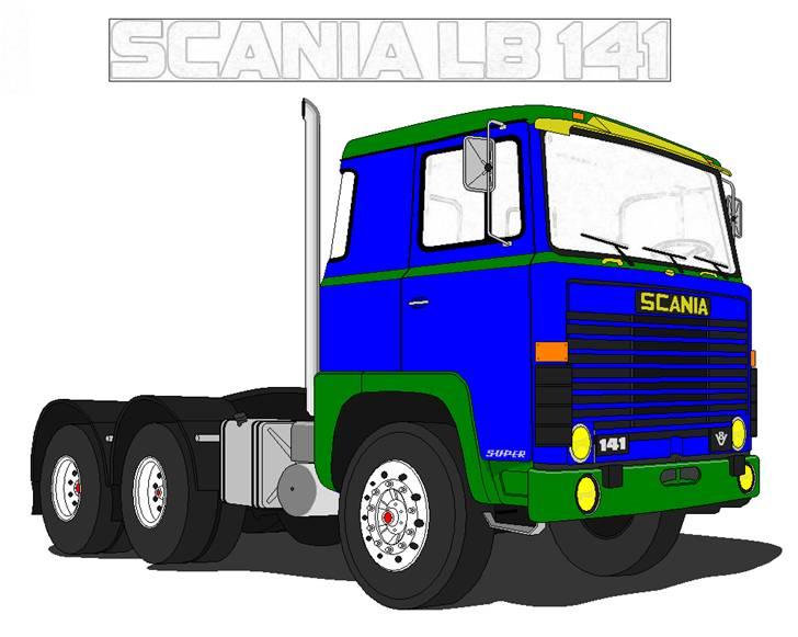 Paint Lastbiler - Scania 141 bagefter lige nu er den kun malet og sat skorsten på den, men der kommer lidt mere billede 7
