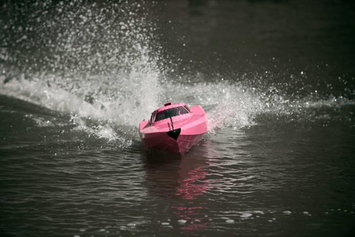 MHZ Gayman benzin båd *action* billede 15