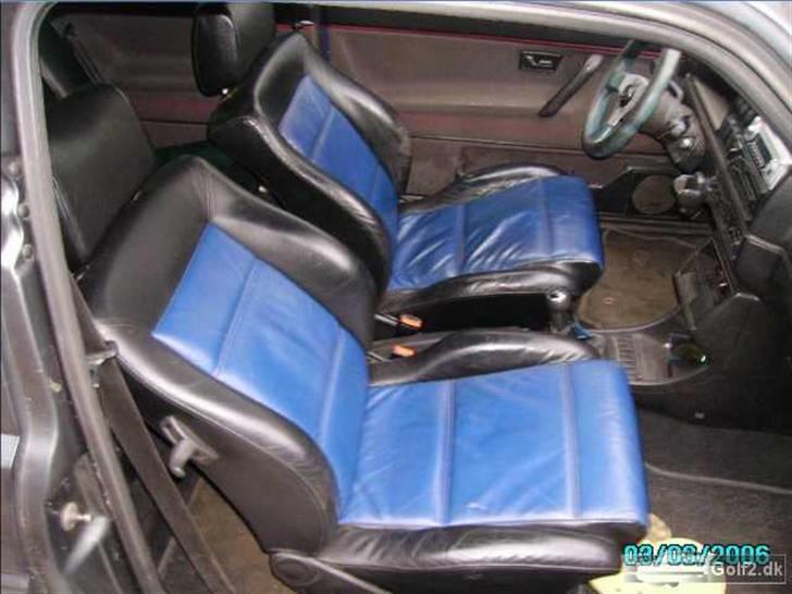 Mine 1:1 biler  - Min første bil en golf 2 gti 8v med skarp knast og banan manifold billede 5
