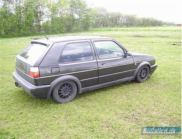 Mine 1:1 biler  - Min anden golf 2 gti 8v som den så ud da jeg havde hentet den på sjælland billede 9