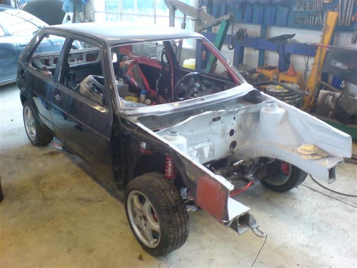 Mine 1:1 biler  - Under stor ombygning clean motor rum billede 46