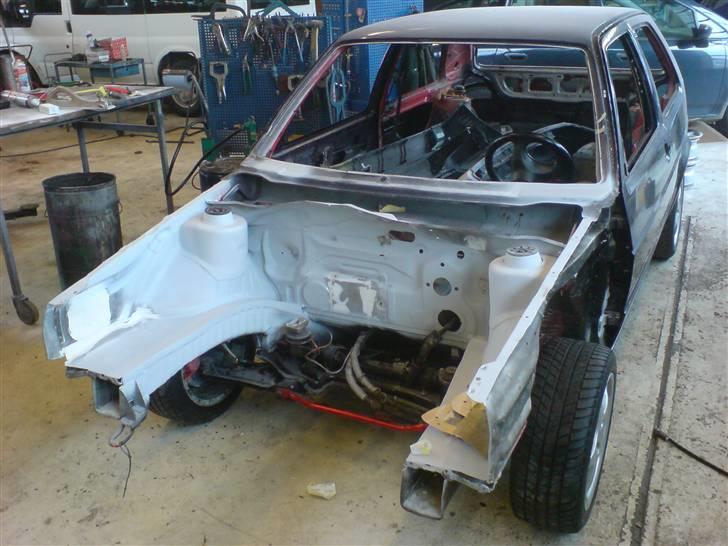 Mine 1:1 biler  - Under stor ombygning clean motor rum billede 47