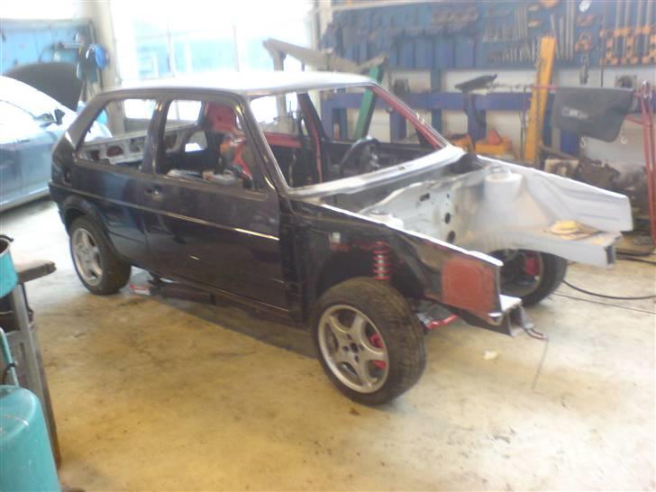 Mine 1:1 biler  - Under stor ombygning clean motor rum billede 48