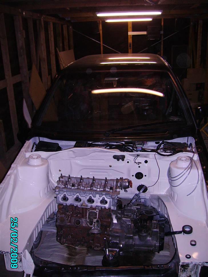 Mine 1:1 biler  - Motor samlet hurtigt til ombygnings af ledningsnet billede 65