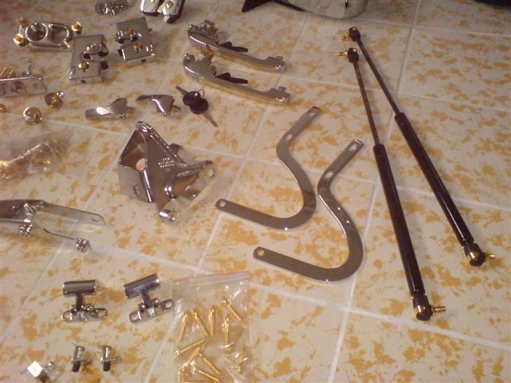 Mine 1:1 biler  - Noget af mit krom og guld gejl billede 77