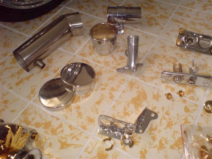 Mine 1:1 biler  - Noget af mit krom og guld gejl billede 81