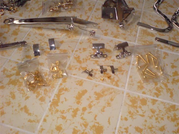 Mine 1:1 biler  - Noget af mit krom og guld gejl billede 83