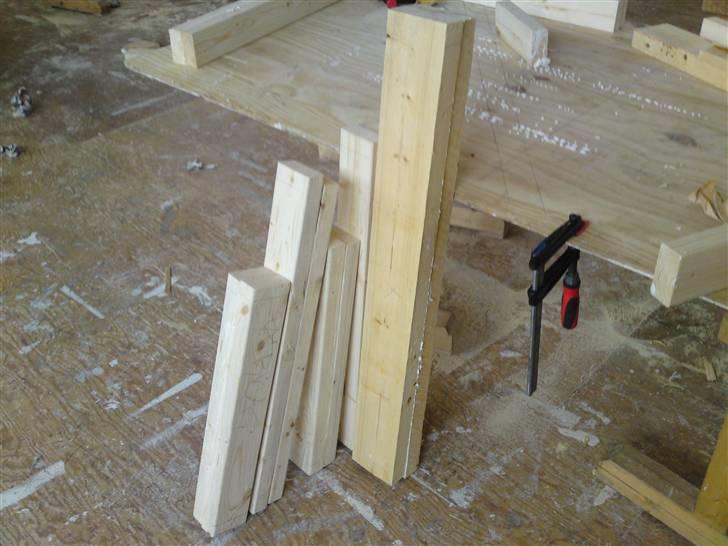 Tømmer samlinger - Tømmerbuk in progress billede 7