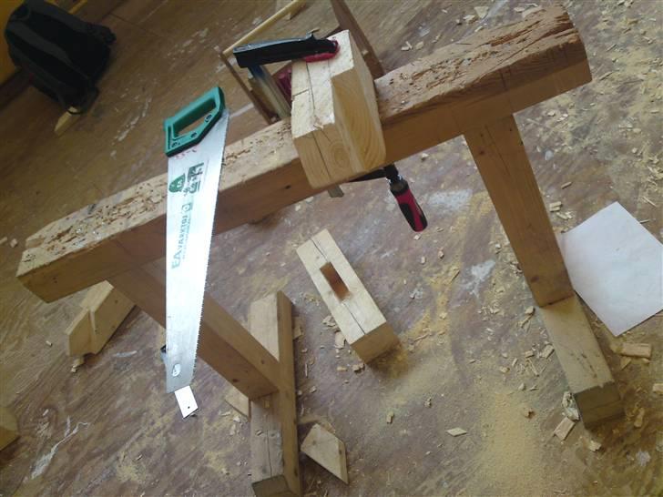 Tømmer samlinger - Skrå tap billede 9