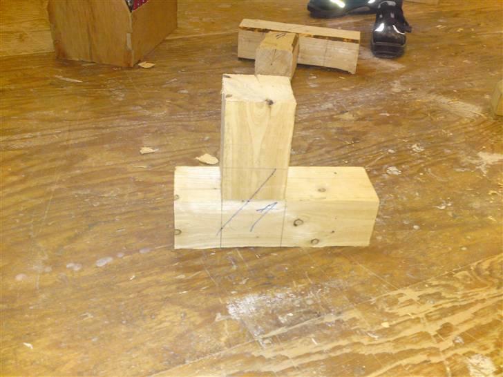 Tømmer samlinger - Lige tap billede 10