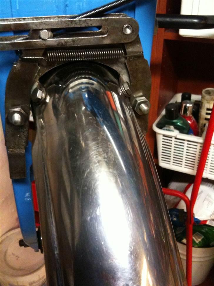 Velo solex projekt - Den meget specielle bremse som har taget mig lang tid at gennemskue på grund af manglende manual! billede 4