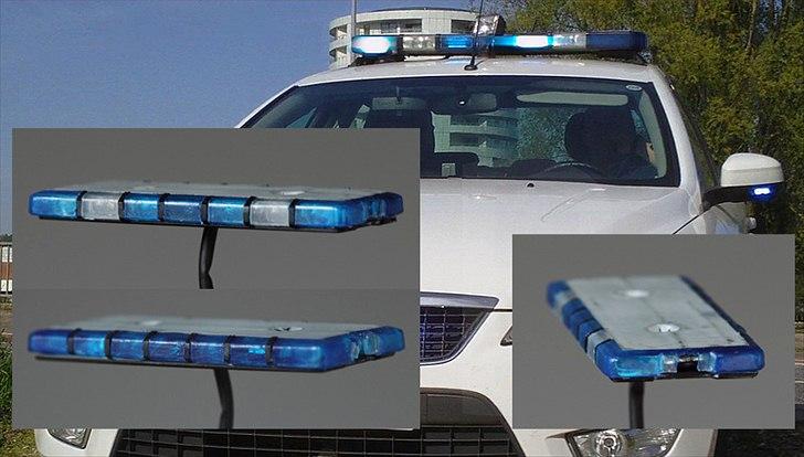 LED flash bar til politi bilen - Også her kan ses at de ligner meget godt hinanden :) billede 2