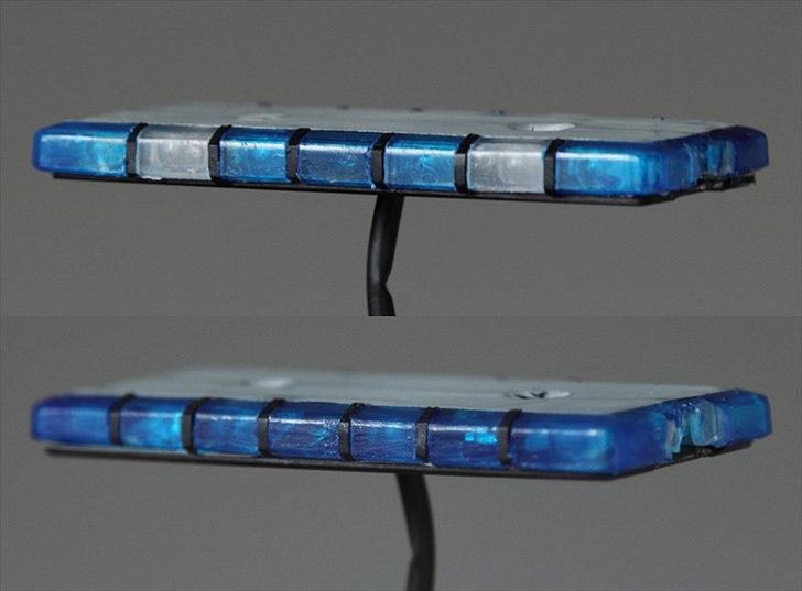 LED flash bar til politi bilen - Her er så resultatet billede 15