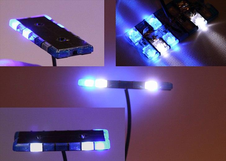 LED flash bar til politi bilen - Så er der lys billede 21