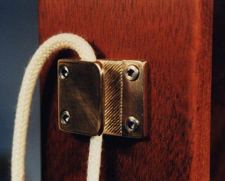 Min anden hobby 1. Læder værktøj  - Og op til en selvspænder gribe klo linen kan sidde fast i. billede 23