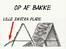 Crawler Bane - Op af bakke er i samme stil som Over bakken, men bar mere stejl.
En lille plade nederst skulle gøre at vi ikke bare rammer med kofangeren når vi prøver at køre op ad.

Underlaget skal ikke være for bumlet, så det burde være nok med lidt papmache og epoxy så det ligner en eller anden skrænt. 

