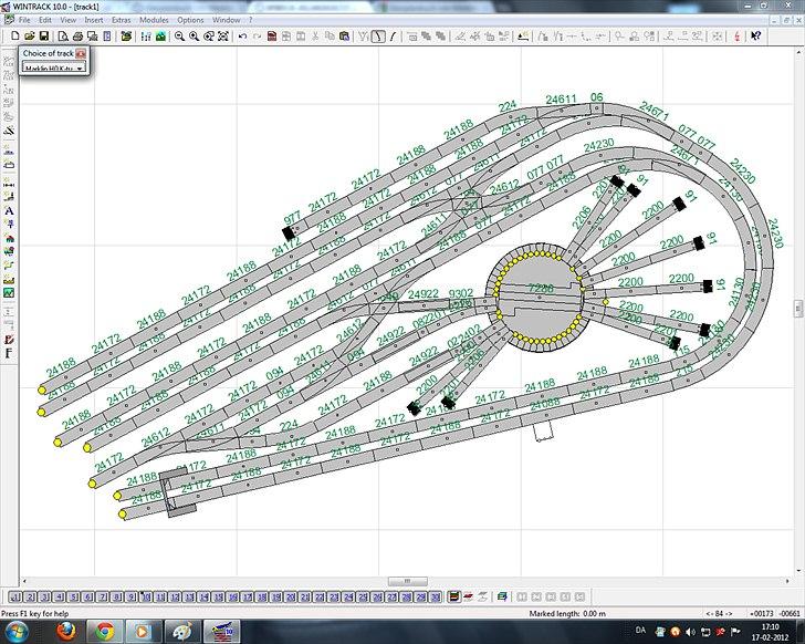 Sporplaner til Marklin C-skinner - noget fra en skinne bog jeg fandt og kunne huske fra den billede 3