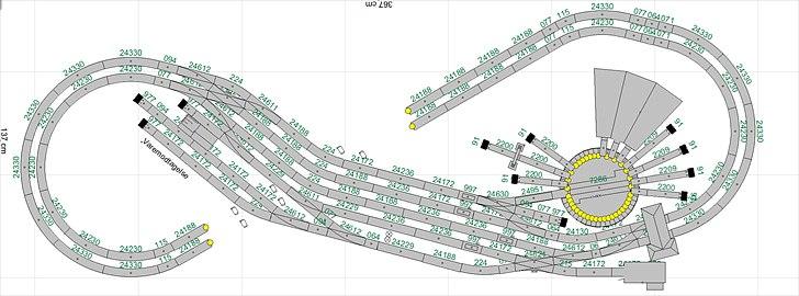 Sporplaner til Marklin C-skinner billede 5