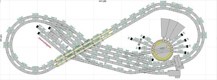 Sporplaner til Marklin C-skinner billede 6