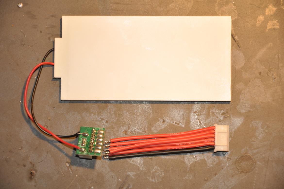 Spektrum DX6i med backlight - Ledninger er loddet af.  billede 4