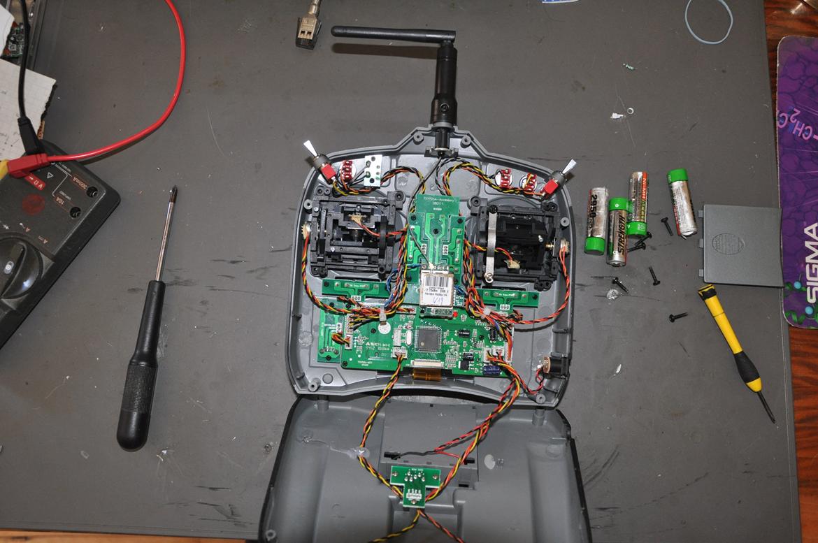 Spektrum DX6i med backlight billede 8