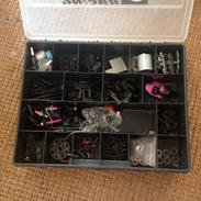 Diverse Rc dele og biler