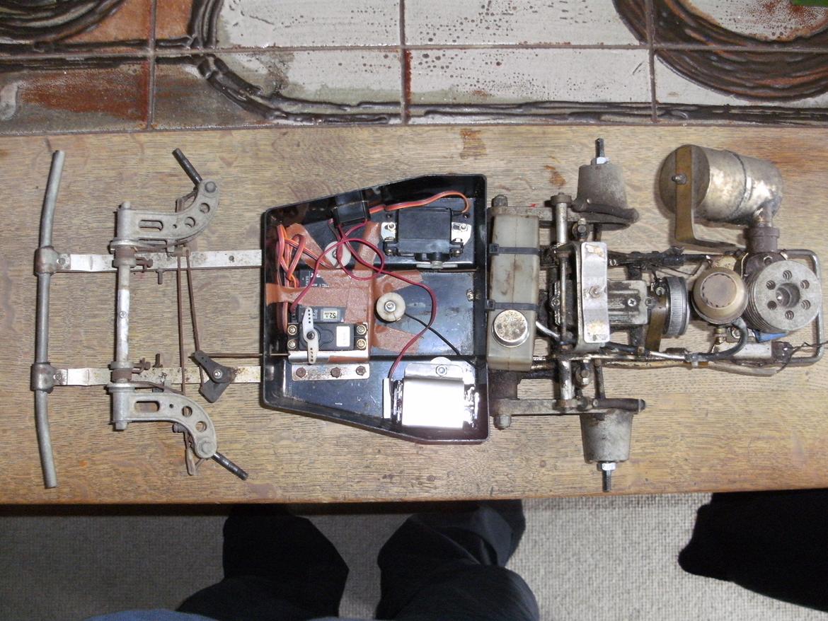 graupner/kyosho datsun fairlady 240z gas buggy - graupner/kyosho datsun fairlady 240z gas buggy billede 1